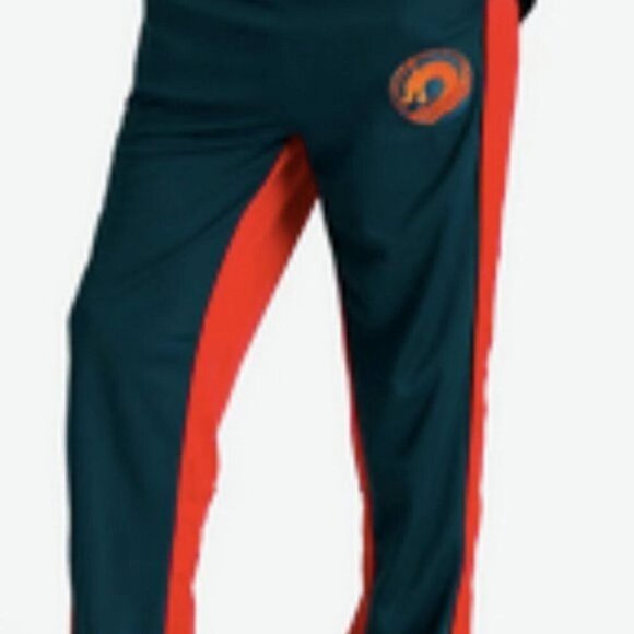 MCQ Track pants Two tone Stretch jersey Paneled Embroidered  M - Picture 9 of 9